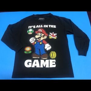 SUPER MARIO Long Sleeve Tee (Vintage Inspired)